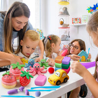 YOPINSAND air dry clay kit in 170 colors with modeling tools - view 9
