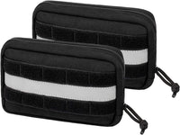 OneTigris Service Dog Vest Harness Saddle Bag Backpack Pouch – Essentials for Dogs - Black