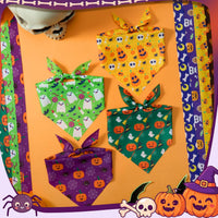 50 Pcs Halloween Dog Bandanas Bulk - 19.7 x 13.8 x 13.8 Inch / Halloween / 50 - image 2