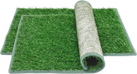 Dog Grass Pee Pads, 26''x 17'' - 20"x25" Hemmed Edge