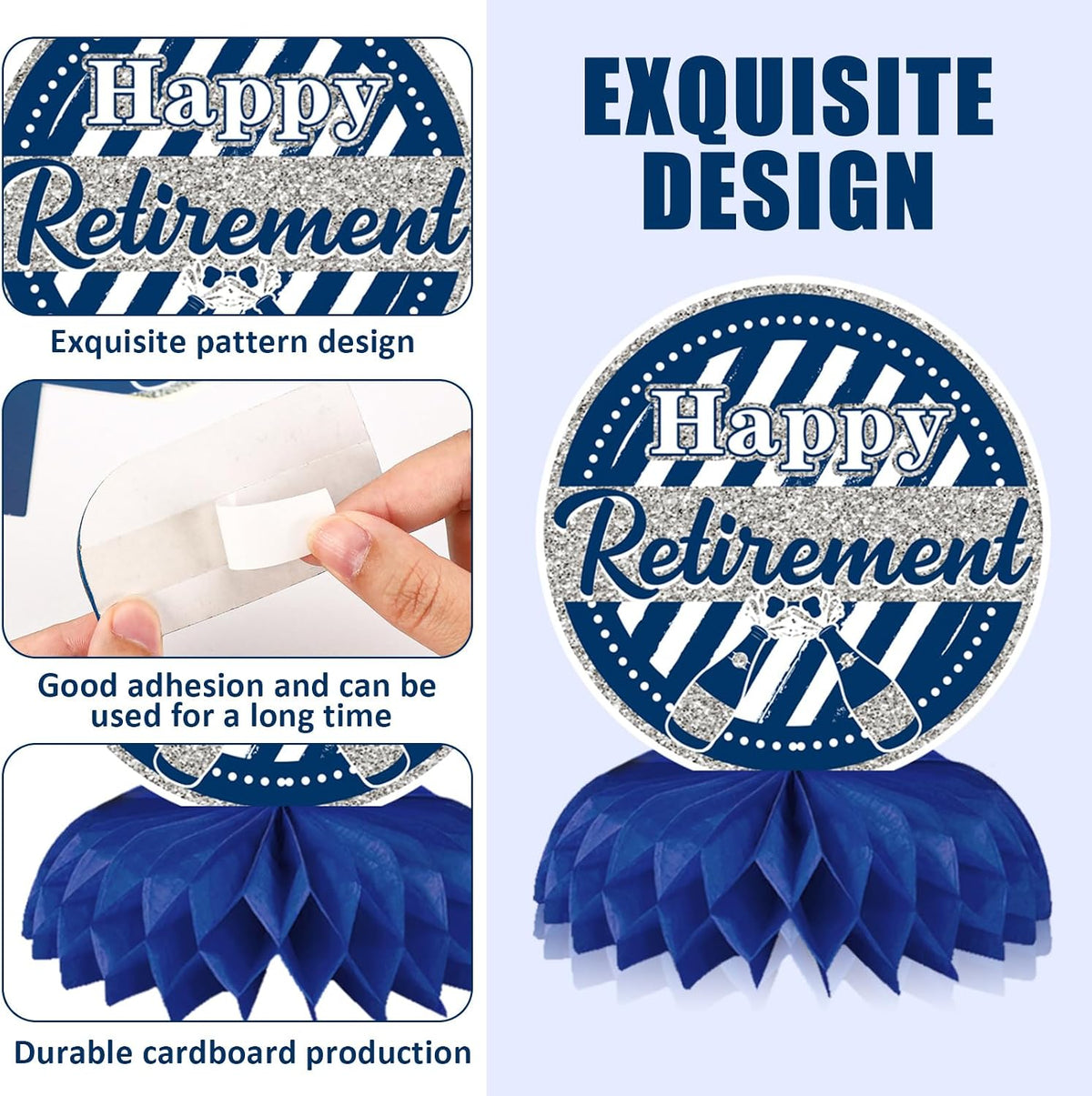 10 Pcs Retirement Party Decorations - Retirement Style A - image 3