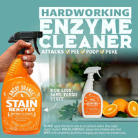 Angry Orange enzyme pet stain remover with citrus scent - view 2