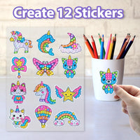 WAHFNG diamond art kit for kids with gem stickers, keychains and suncatchers - view 4