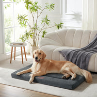 Dog Bed for Crate, Medium/Large Dogs Crate Bed - 42.0"L x 27.0"W x 1.6"Th / Dark Grey - image 3