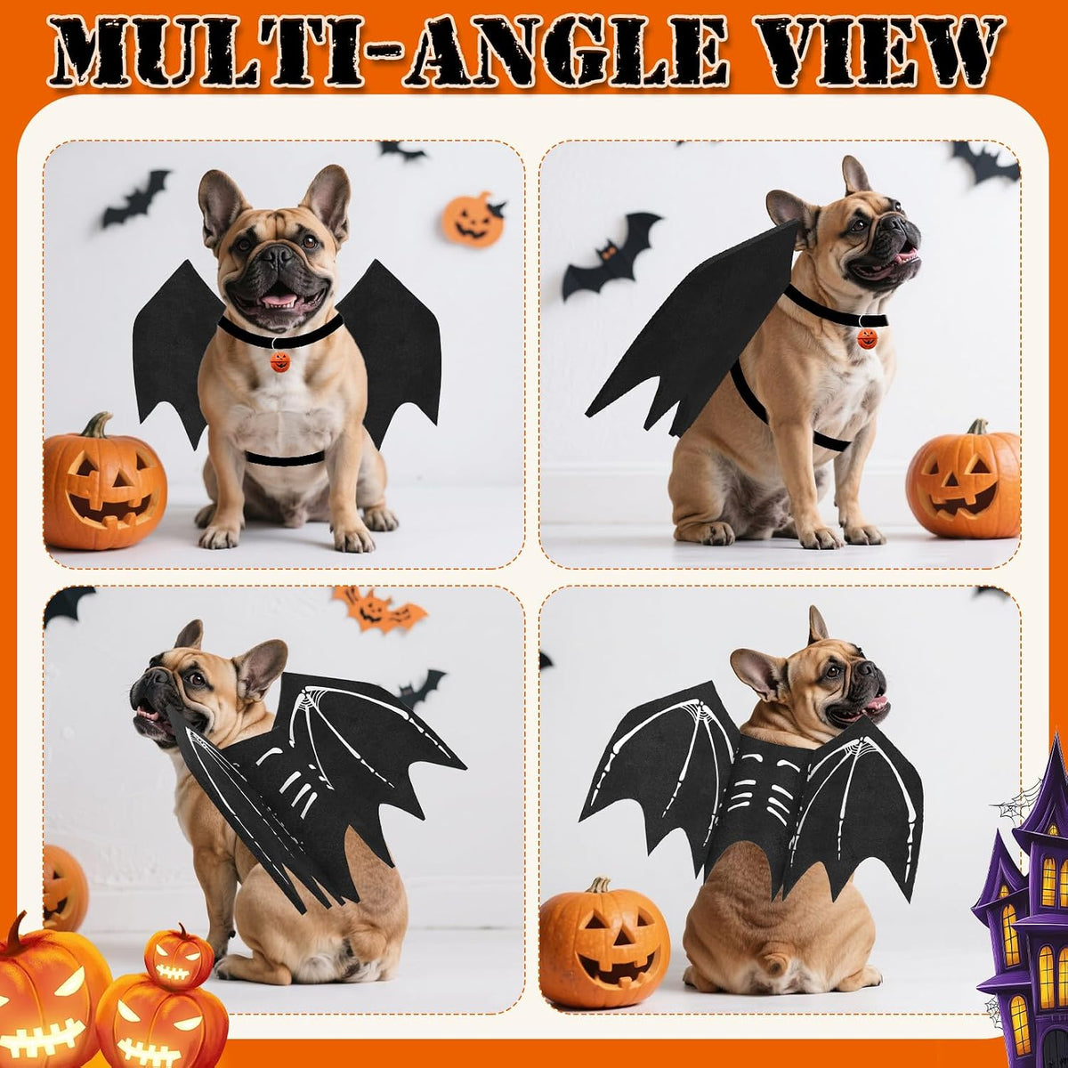 Olanrun Large Dog Halloween Costumes - Small - image 4