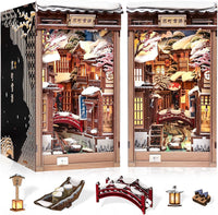 Cutefun Book Nook Kit for Adults - Kyoto Snow Whisper