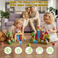 200PCS Magnetic Building Blocks Set - Forest 200PCS 0.78 in Size - image 2