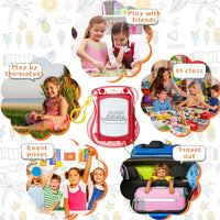 24 Pack Mini Magnetic Drawing Boards for Kids Erasable Doodle - image 4