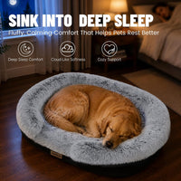 Miorun Fluffy Orthopedic Dog Beds Large Sized Dog - Gray / XL(48", UP to 110lbs) - image 4