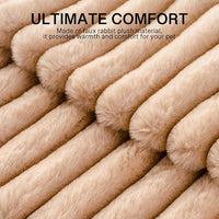 MEWOOFUN Dog Bed for Medium Dogs, Washable Large Cat Beds for Indoor Cats, Donut Pet Bed for Dogs and Cats with Anti-Slip Bottom (Camel, 27"x27"x10")