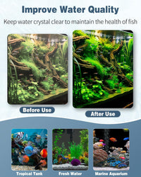 Pawfly 4 Pack Aquarium Bio Sponge Filter Media Pad - 6 Pack（40 PPI） - image 4