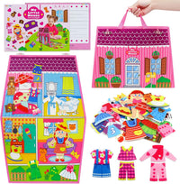 OKOOKO 41Pcs Felt Story Board Set - Pink