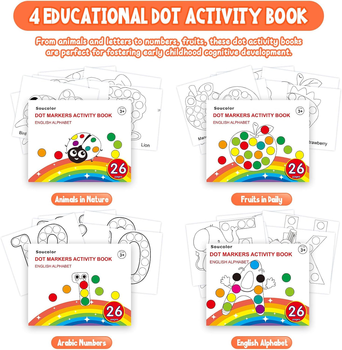 Dot Markers for Toddlers Kids - 48 - image 2