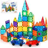 cossy 100 Pcs Magnetic Tiles - 100 Pieces