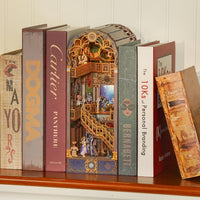Tonecheer DIY Book Nook Kit 3D Wooden Puzzle Fairy Tale Miniature - Spacetime Museum - image 4