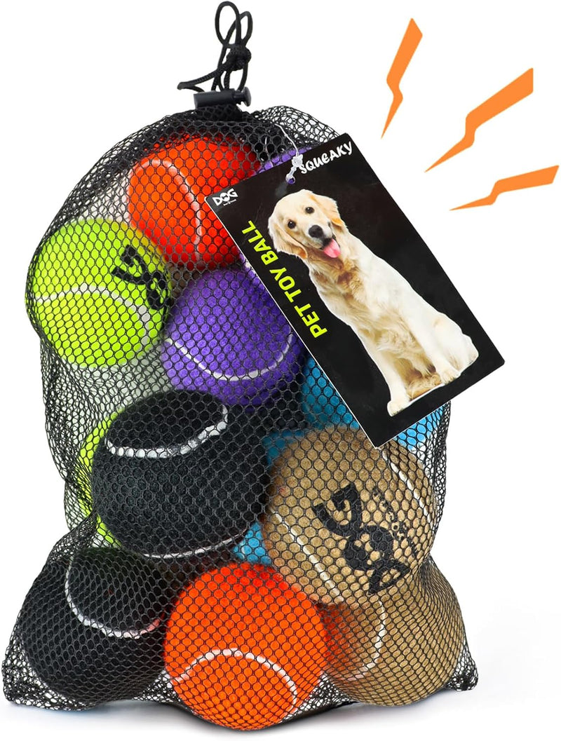 INSUM Tennis Balls for Dogs - Medium / Interactive (Squeaker)