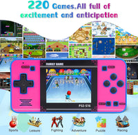 Handheld Electronic Toy for Kids - Blue+pink - image 2