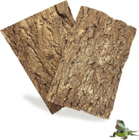 2PCS Cork Terrarium Background - 2Pcs-11.8”x7.9”
