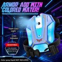 Rechargeable Laser Tag Set with Vests - 6 Gray / 6 - image 3