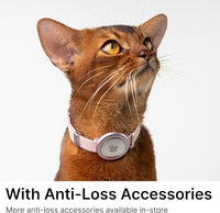 Safety Cat Collar Pro - U.S. IDA Gold Awarding Design, Elastic Quick Release Cat Collar with Buckle Non Breakaway - Lightweight for Kitten All Small Large Cats (Linen, M 7.9-15.7")
