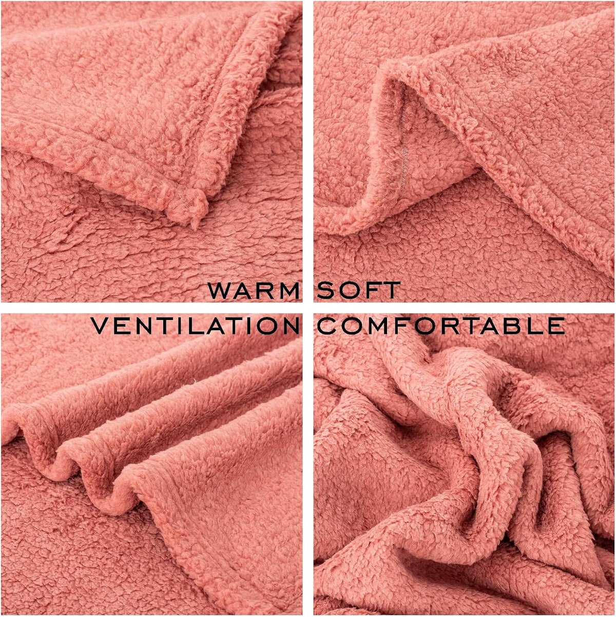2 Blankets, Dog Cat Pet Blanket, Soft Warm Fleece, for Puppy - Lavender+pink+darkpink / 24"L x 18"W, 3/Pack - image 3