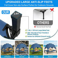 Elevated Dog Bed Raised Cooling Dog Cot for Large Dogs - Blue / 42.1"L x 31"W x 37"H - image 4