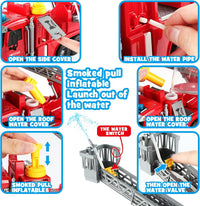 Dwi Dowellin Kid Trucks Toys for Boys Age 3-5 - fire tuck - image 4