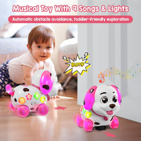 ToddlerCley Musical Puppy Toys for 1 Year Old Girl Gifts - Pink - image 4