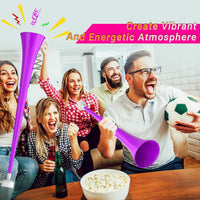 Collapsible Stadium Horn 24 Inch Vuvuzela Trumpet Blow Horns - Purple - image 2