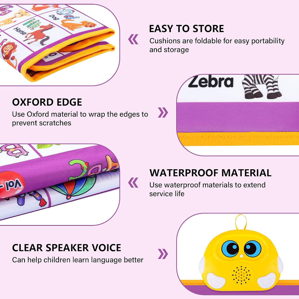 Electronic Alphabet Wall Chart - Purple - image 3