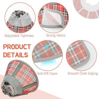 Cat Cone Collar Soft, Cat Recovery Collar for Large Medium Small Cats Kittens, Kitten Cone Alternative After Surgery
