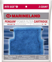 Marineland Bio-Wheel Penguin Rite-Size C Aquarium Filter Cartridge - Size A / 72-Count - image 2