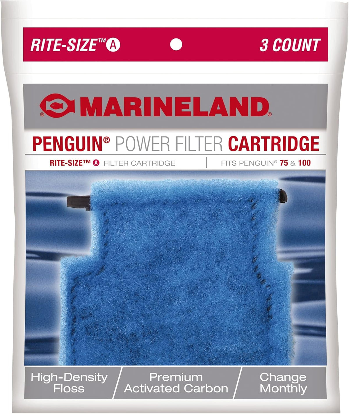 Marineland Bio-Wheel Penguin Rite-Size C Aquarium Filter Cartridge - Size A / 72-Count - image 2