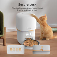 Automatic Cat Feeder, Over 180-day Battery Life - 3L-White / Basic - image 3