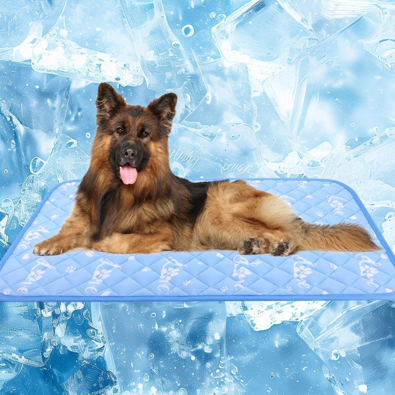 Dog Cooling Mat 36"x23", Cool-Chill Cool Fiber - 59.0" Extra Large x 40.0" W x 0.5" Th