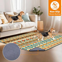 LOOBANI Reusable Pee Pads for Dogs Extra Large: 72"x 72" Washable Puppy Pads Waterproof , Super Absorbent Whelping Pad, Leak-Proof & Non-Slip Dog Playpen Mat for Floor,Potty,Training,Cage (Yellow)
