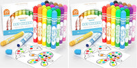 Shuttle Art Dot Markers, 10 Colors Washable Markers for Toddlers - 20 Colors / 40