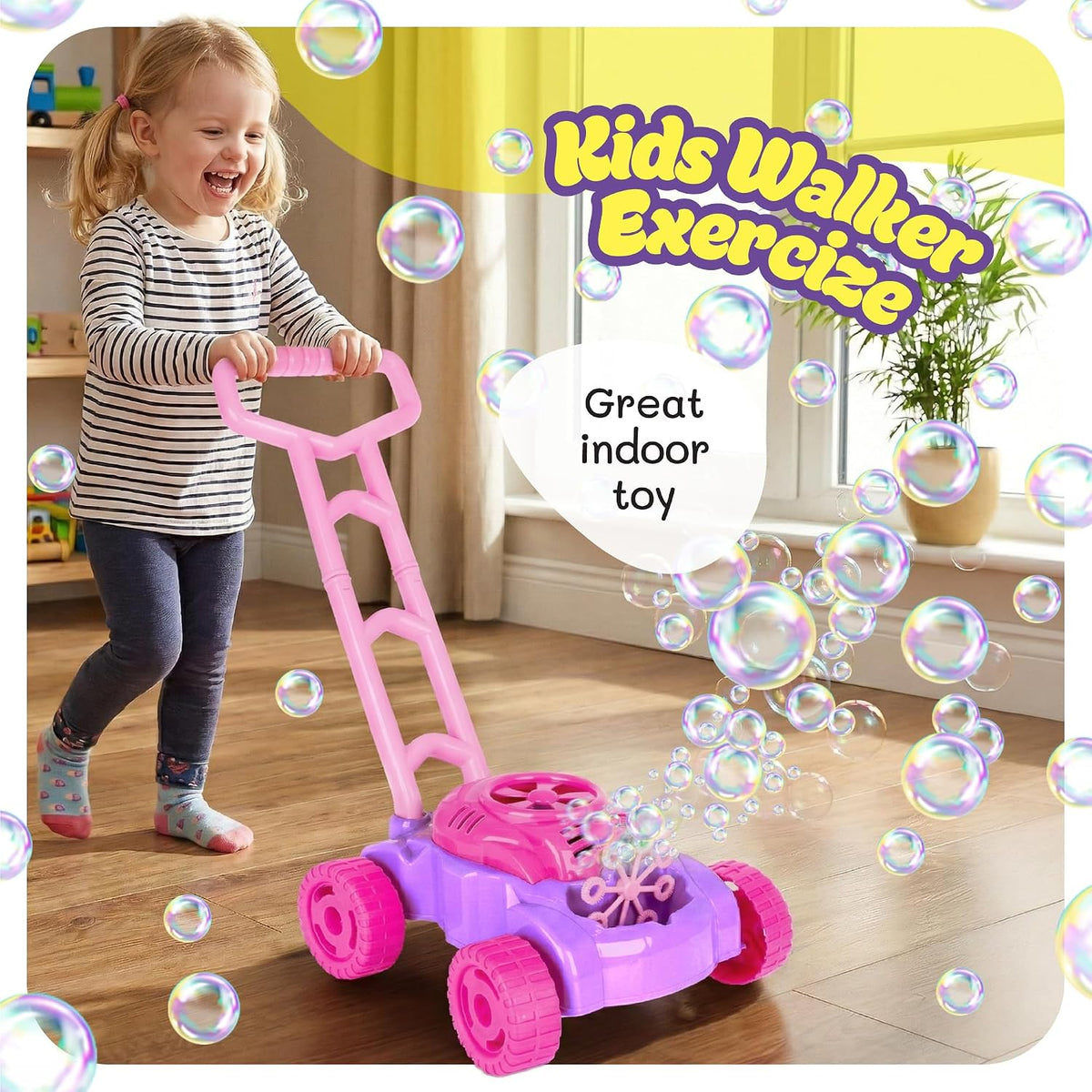 ArtCreativity Bubble Lawn Mower for Toddlers 1-3 - image 3