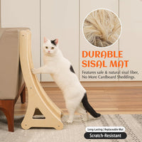 PETKARAY Couch Corner Cat Scratcher - Chevron / Curved - image 3