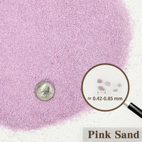 5 lbs Aquarium Sand, Beige Fish Tank Sand - Pink / 20 LB - image 2