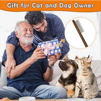 Wooden Dog Cat Flea Comb for Small Pets,Gift for Pet Owners