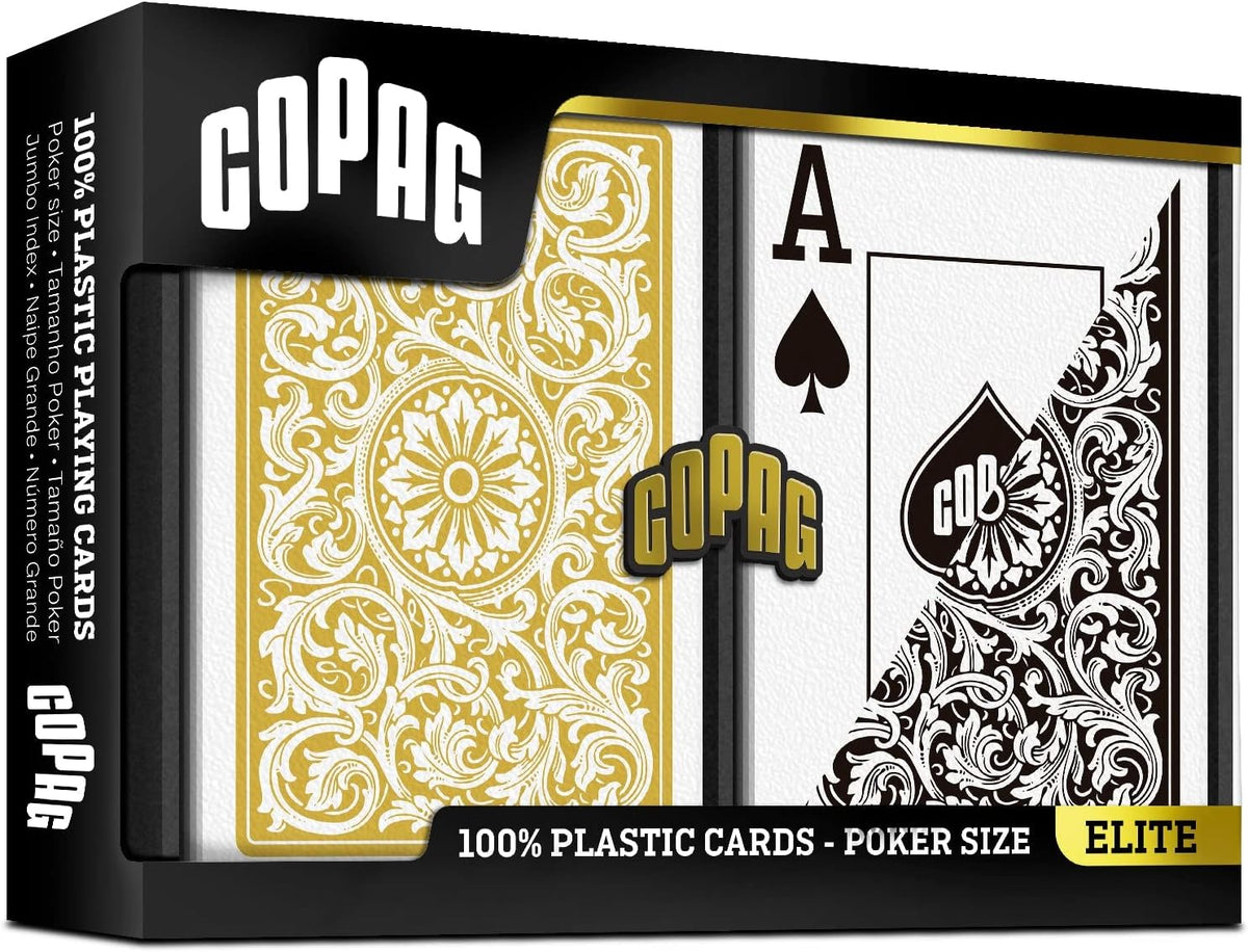Copag 1546 Design 100% Plastic Playing Cards - Jumbo Index / 1 Set - image 2