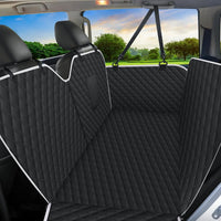 Dog Car Seat Cover Back Seat, Waterproof Nonslip Seat Protector - Black A