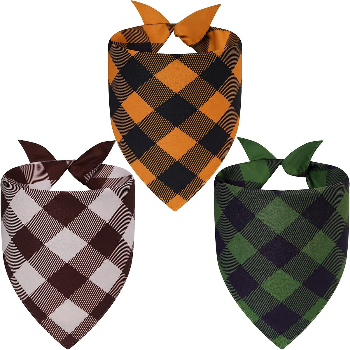 Fall Dog Bandanas Large 3PCS - 26-O G Wr / Large - image 2
