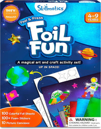 Skillmatics Foil Fun Unicorn & Princesses, Foil Art & Craft - 7. Space