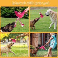 5 Pack Plush Dog Toys with Rope, Squeaky Dog Toys - 5 Pack Dog Toys - image 4