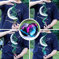 C130 YoYo Professional Responsive Yo yo Bearing for Kids Beginner - Dark Blue Pink yoyo - image 3