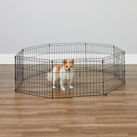 New World by MidWest 24-Inch Exercise Pen, No Door - XS Dog Pen: 18-Inch High - image 2