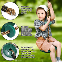 Just.smile tree swing climbing rope with platforms, disc seat and tree strap - view 9