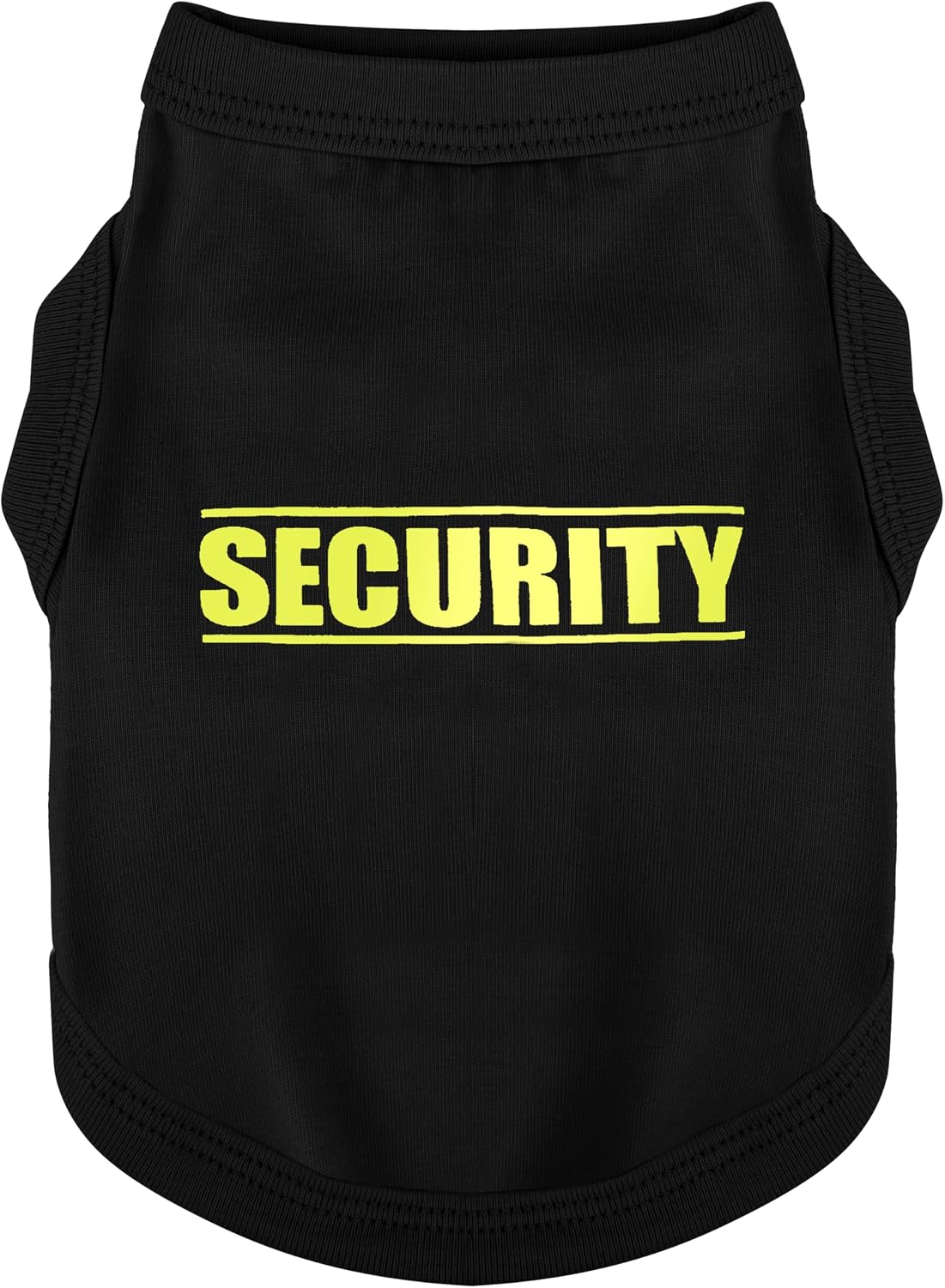 Discover Cozy Cotton Canine Wear: Soft, Lightweight - XL-(22~29lb) | Chest(~22") / Black-Security